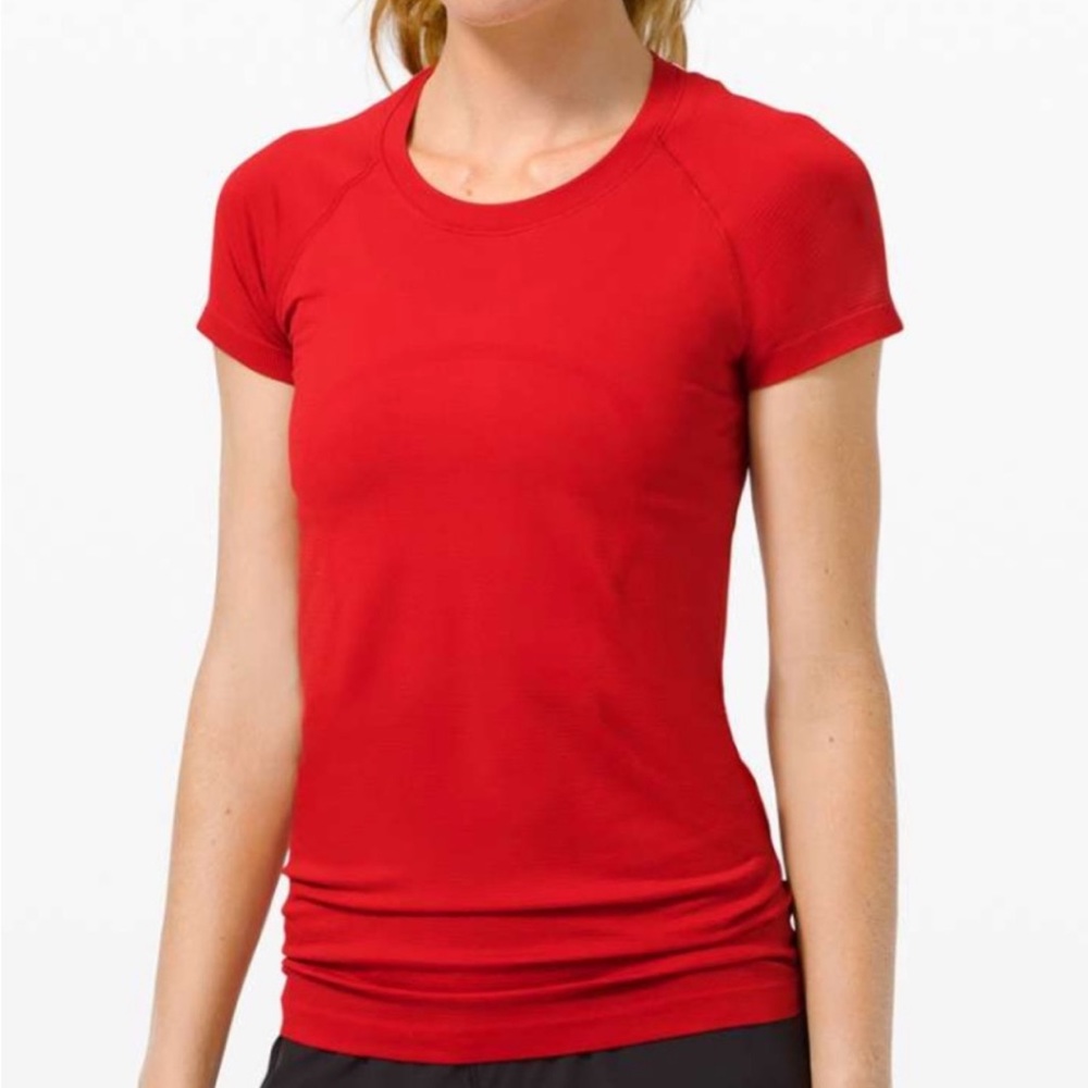 Red Swiftly Short Sleeve